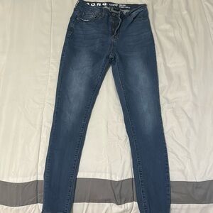 S.O.N.G Curvy High Rise Skinny Jeans Ankle